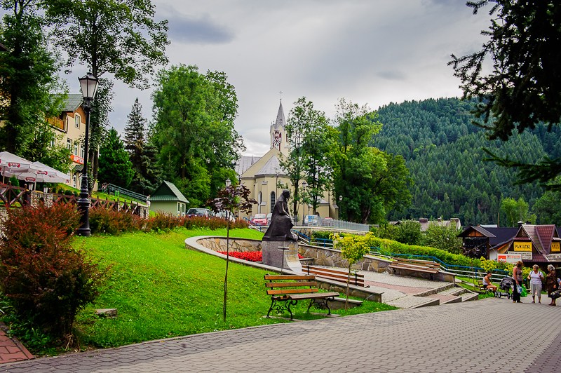 Pomnik Sienkiewicza w Szczawnicy